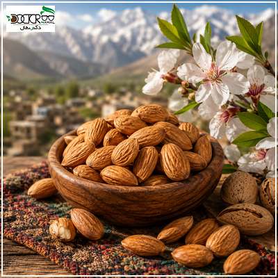 بهترین بادام افغانستان:(ارزش غذایی و فواید بادام ستاربای)
