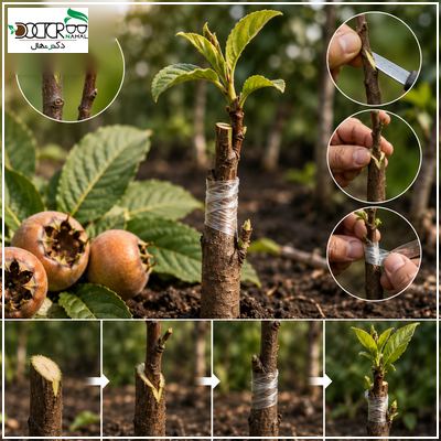 روش های پیوند نهال ازگیل (بهترین ارقام پایه)