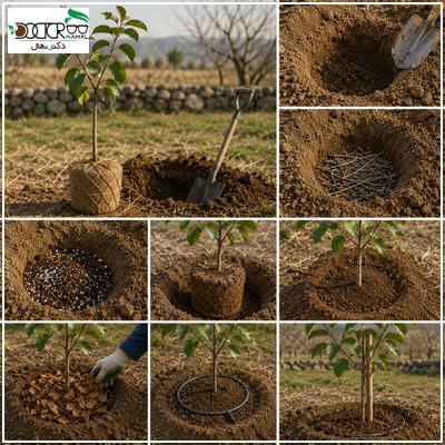 نحوه کاشت نهال خرمالو (نکات تخصصی کاشت درخت خرمالو)