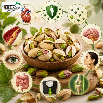 خواص پسته (برسی 17 فواید پسته برای انسان)